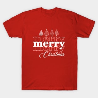 Trees and Christmas mood T-Shirt